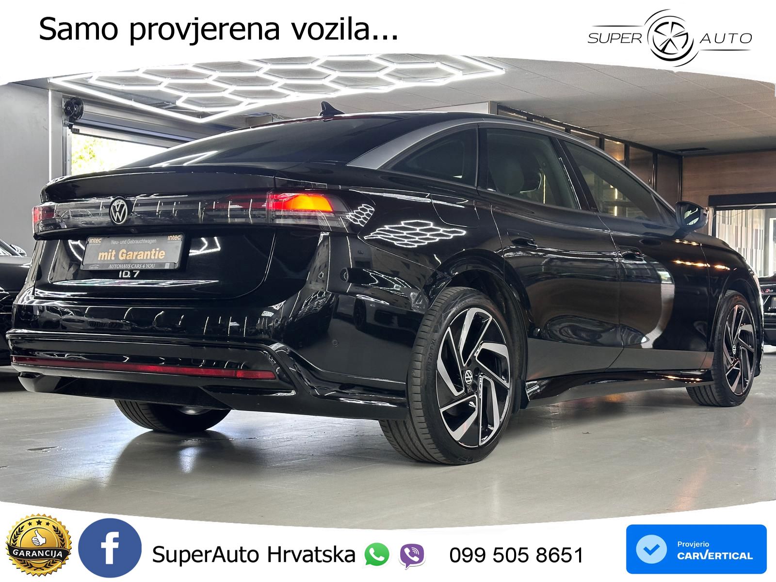 Volkswagen ID.7 Pro 82 kWh (286 KS)