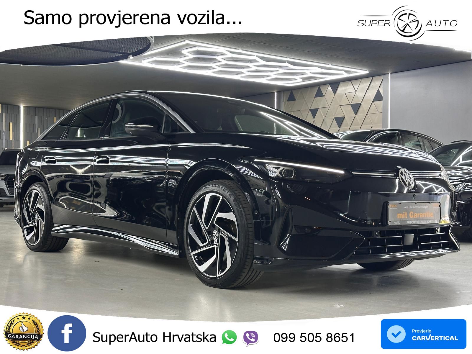 Volkswagen ID.7 Pro 82 kWh (286 KS)