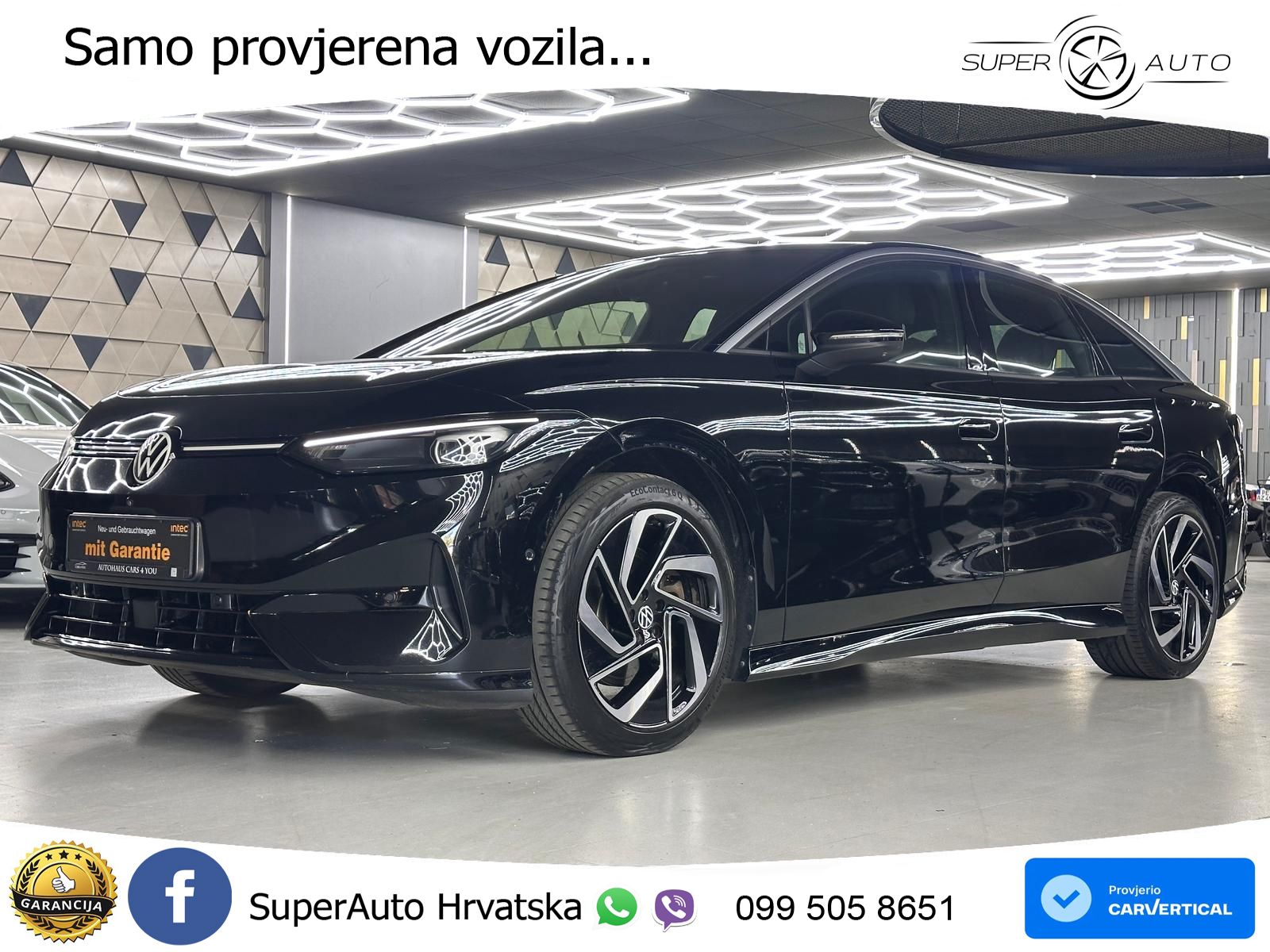 Volkswagen ID.7 Pro 82 kWh (286 KS)