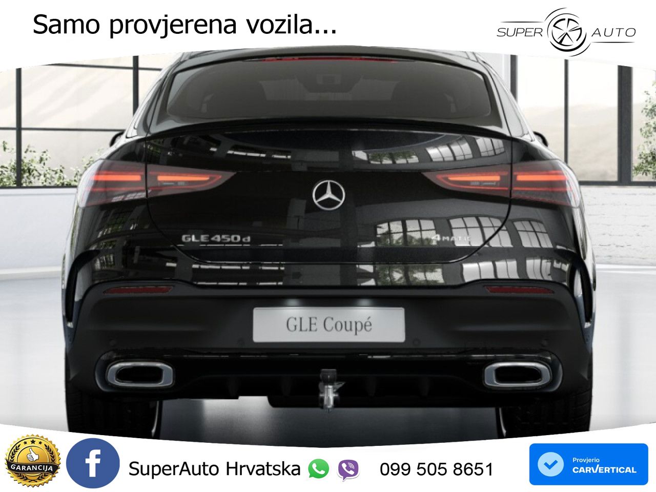 Mercedes GLE Coupe 450d (367 KS) EQ Boost 4MATIC 9G-TRONIC AMG LED+GR SJED+ACC