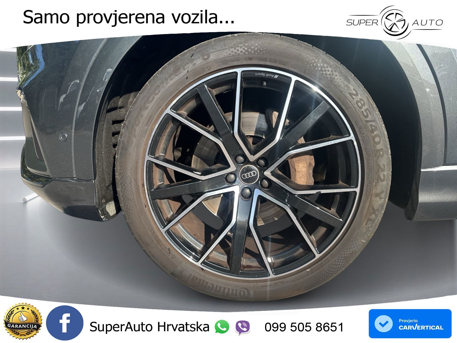 Audi Q8 55 TFSI V6 (340 KS) quattro Tiptronic S line LED+ACC+GR SJED