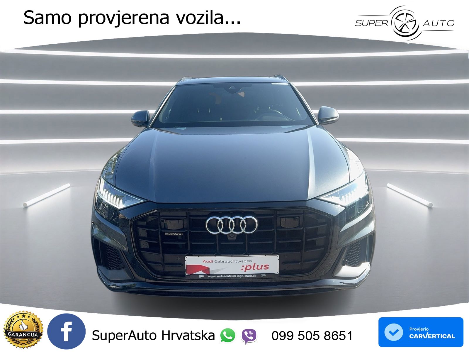 Audi Q8 55 TFSI V6 (340 KS) quattro Tiptronic S line LED+ACC+GR SJED