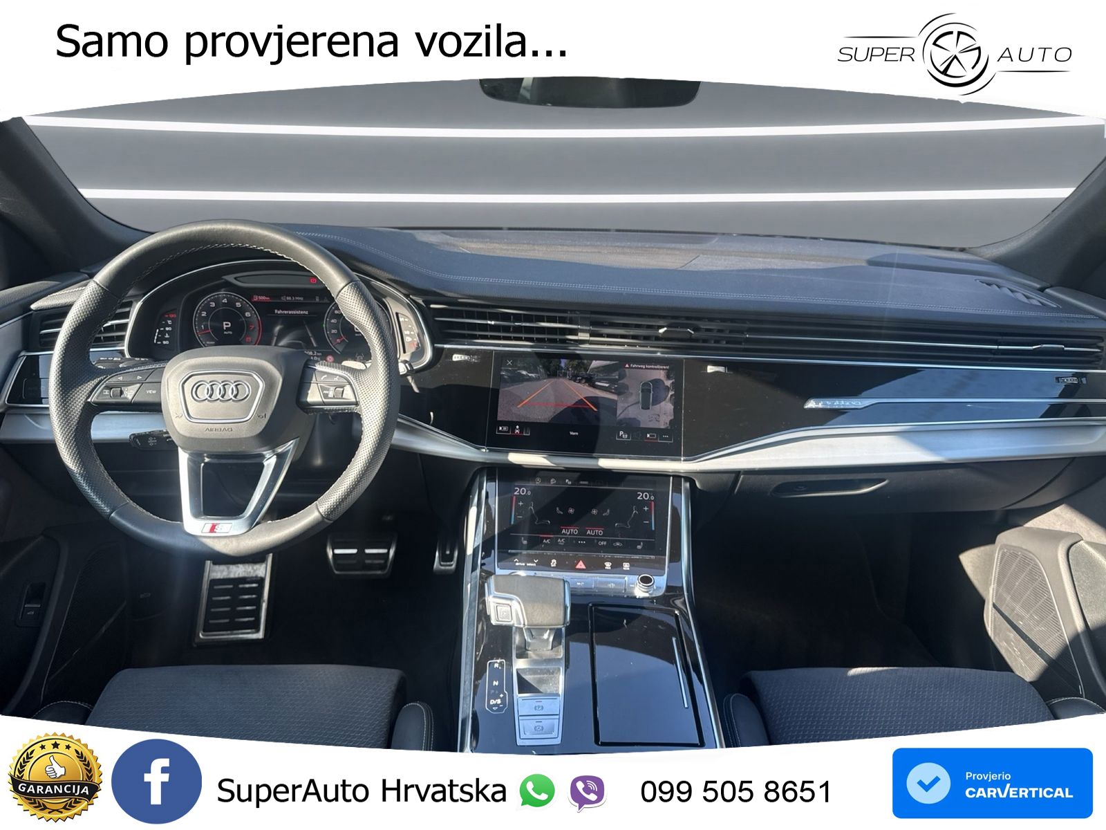 Audi Q8 55 TFSI V6 (340 KS) quattro Tiptronic S line LED+ACC+GR SJED