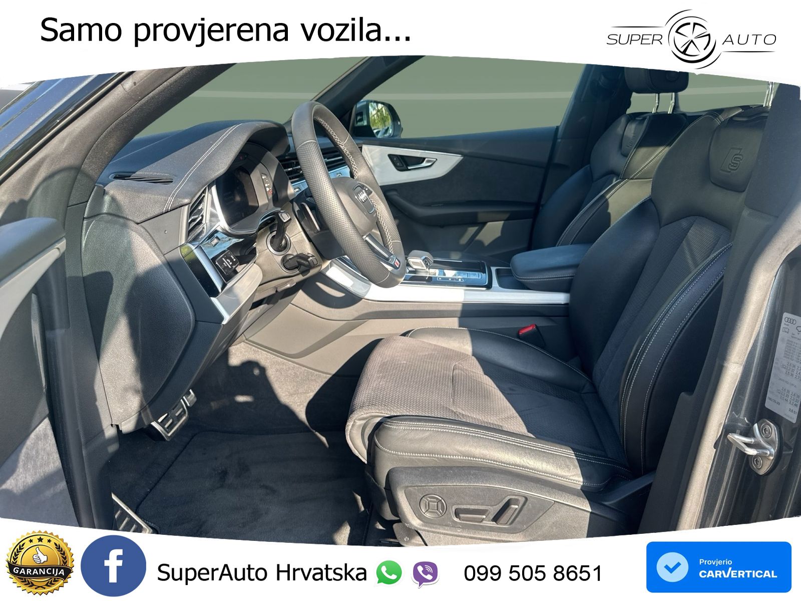 Audi Q8 55 TFSI V6 (340 KS) quattro Tiptronic S line LED+ACC+GR SJED