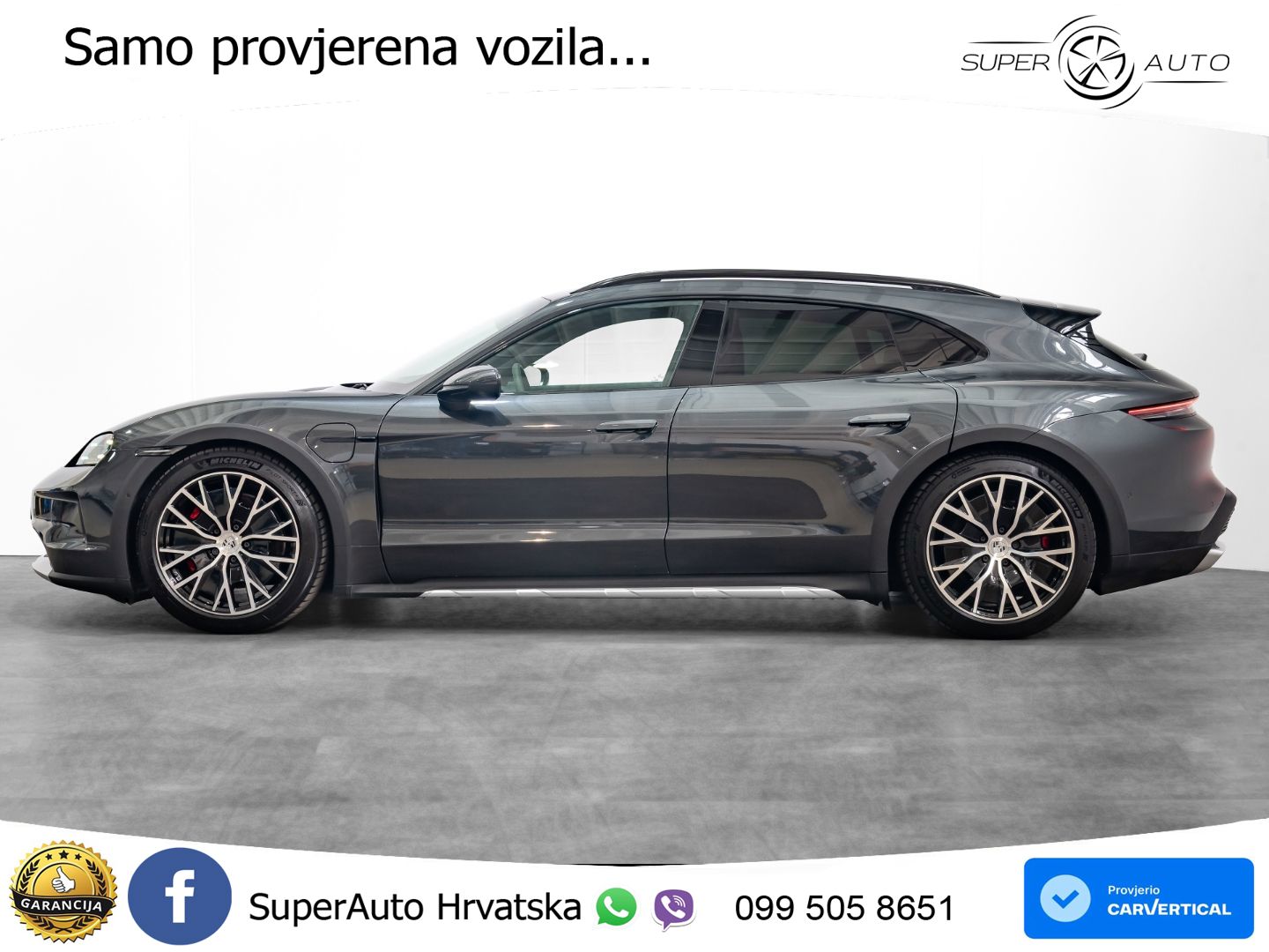 Porsche Taycan Cross Turismo 4S 105 kWh (598 KS)