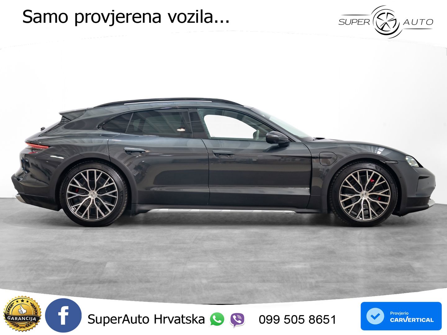 Porsche Taycan Cross Turismo 4S 105 kWh (598 KS)