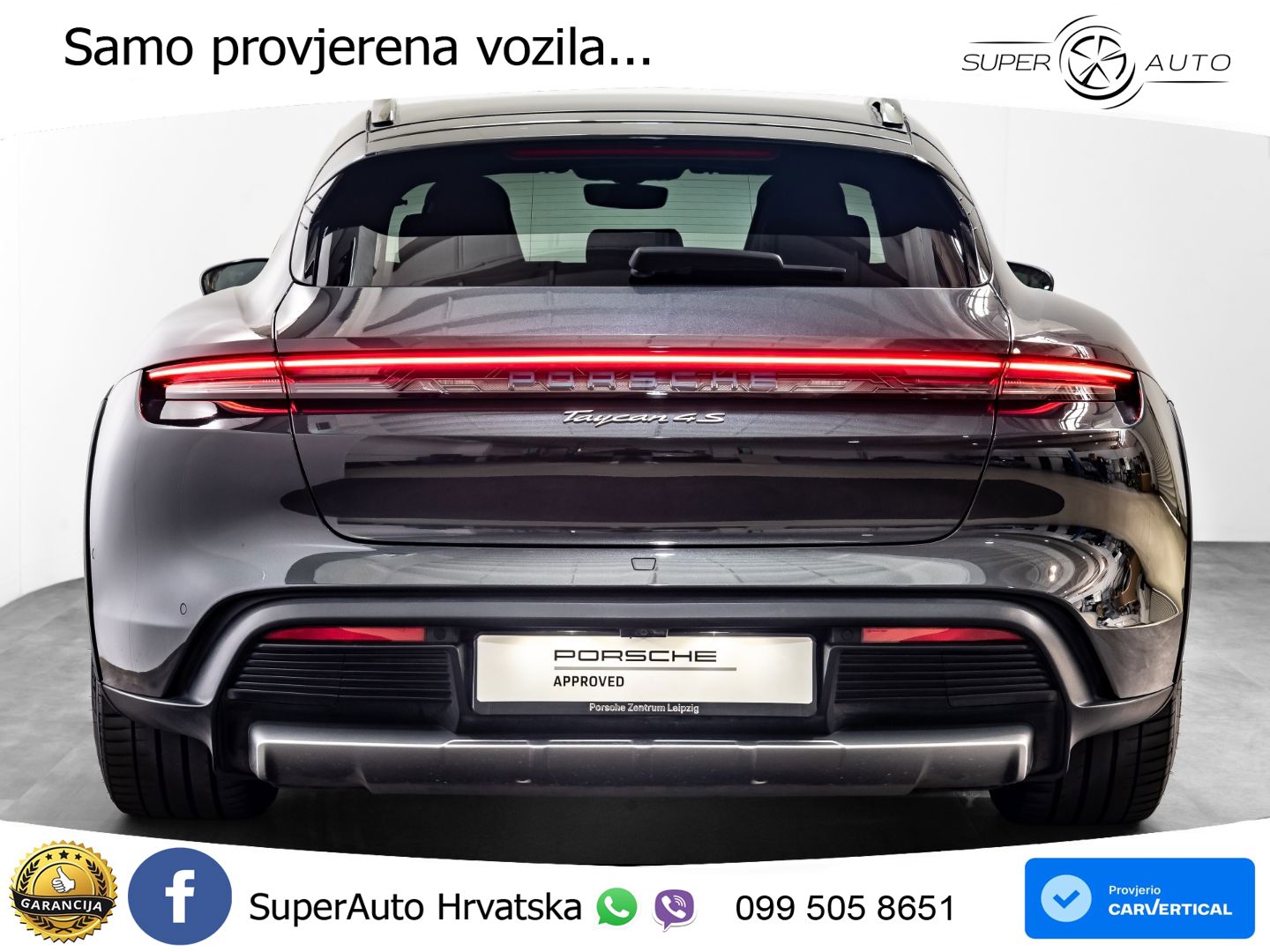 Porsche Taycan Cross Turismo 4S 105 kWh (598 KS)