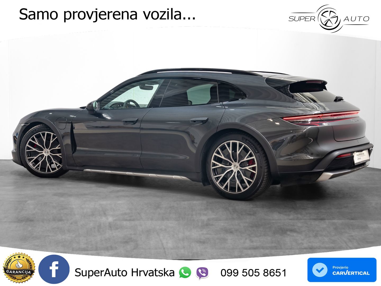 Porsche Taycan Cross Turismo 4S 105 kWh (598 KS)