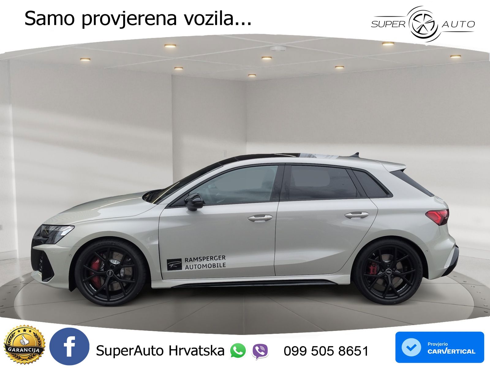 Audi RS3 Sedan 2.5 TFSI (400 KS) quattro S tronic LED+GR SJED+ACC