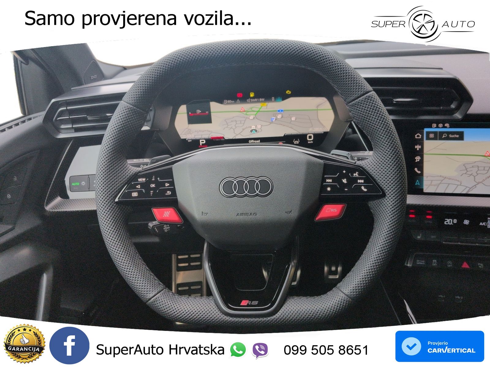 Audi RS3 Sedan 2.5 TFSI (400 KS) quattro S tronic LED+GR SJED+ACC