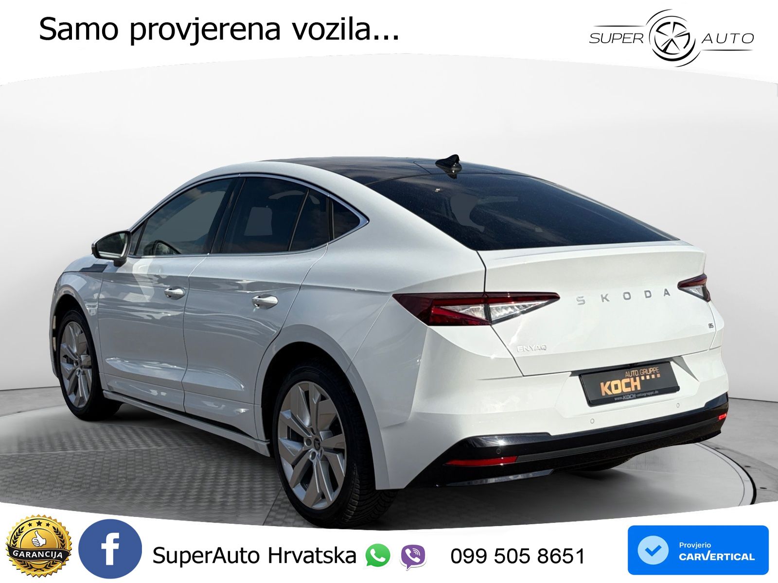 Škoda Enyaq iV 85 82 kWh (286 KS) Loft LED+GR SJED+ACC
