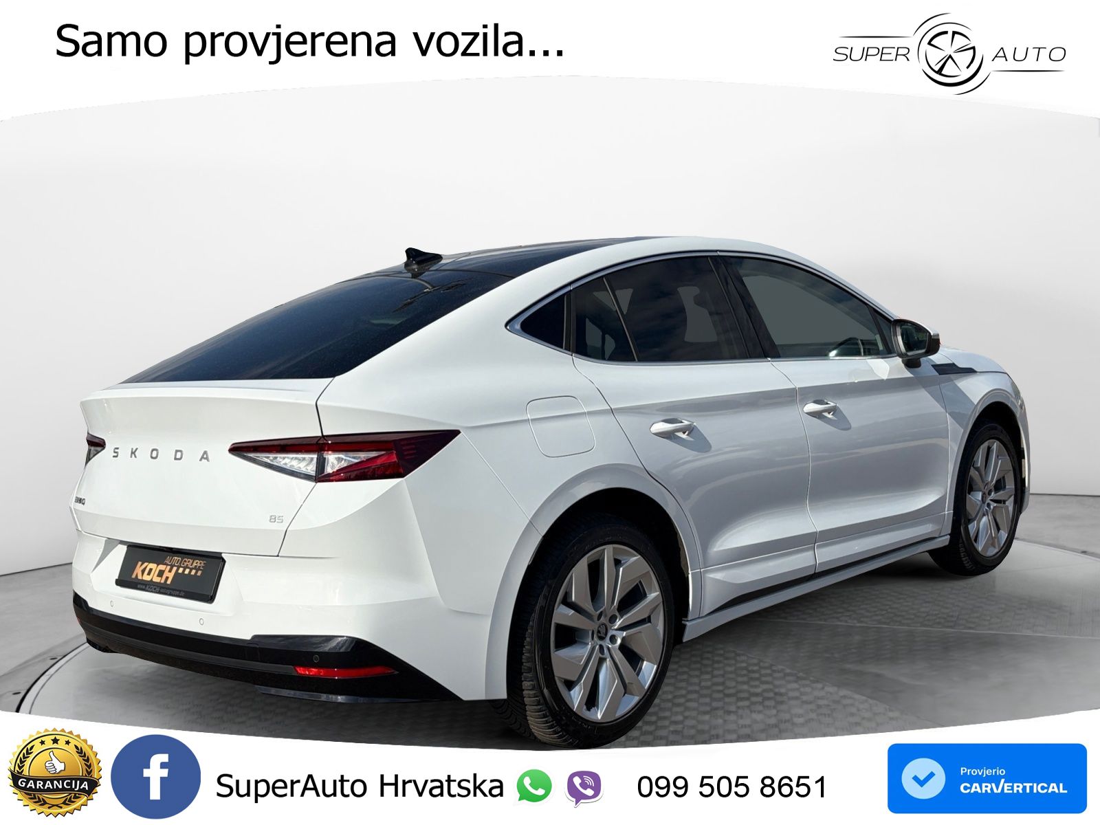 Škoda Enyaq iV 85 82 kWh (286 KS) Loft LED+GR SJED+ACC