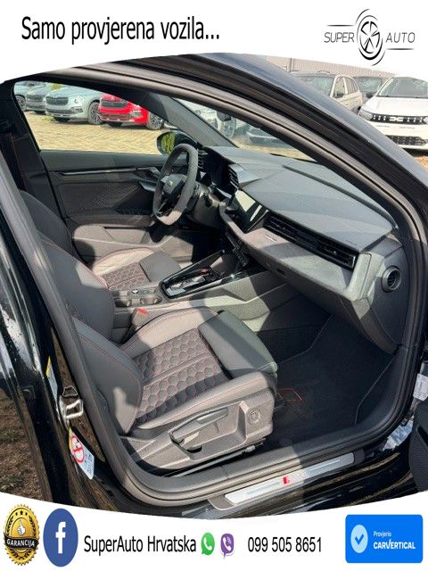 Audi RS3 Sedan 2.5 TFSI (400 KS) quattro S tronic LED+GR SJED+ACC