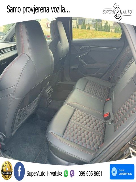 Audi RS3 Sedan 2.5 TFSI (400 KS) quattro S tronic LED+GR SJED+ACC