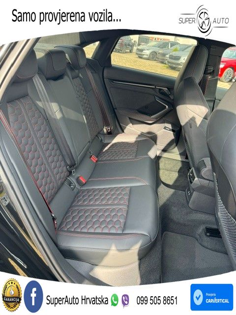 Audi RS3 Sedan 2.5 TFSI (400 KS) quattro S tronic LED+GR SJED+ACC