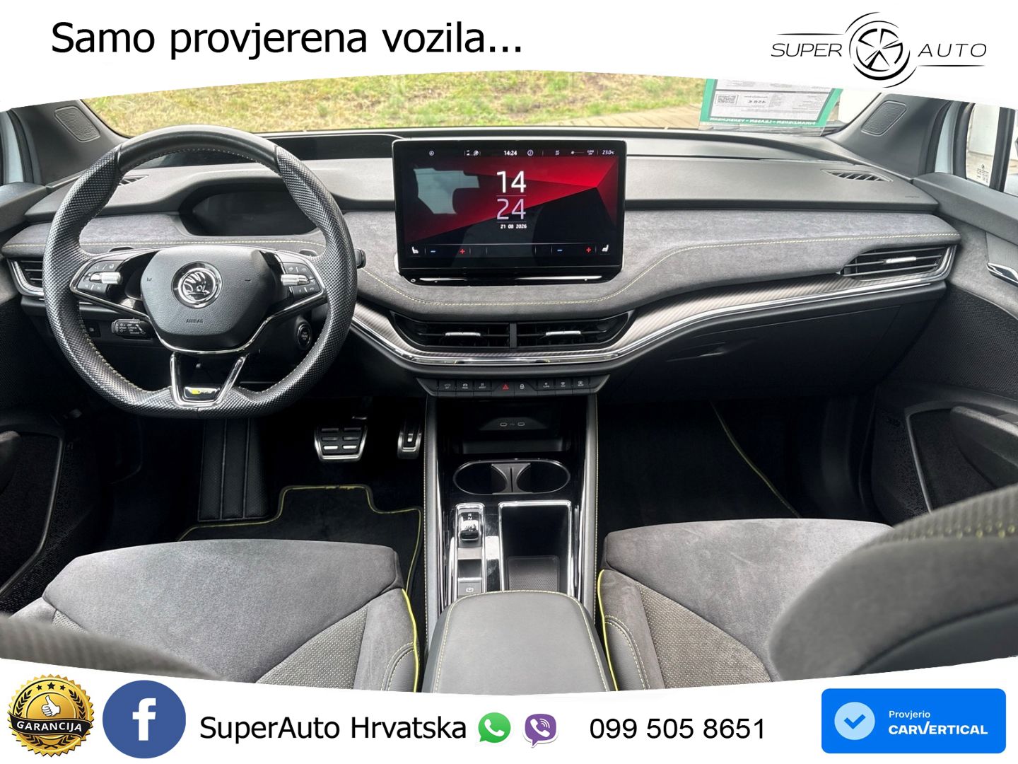 Škoda Enyaq Coupe iV RS 82 kWh (299 KS) AWD LED+GR SJED+ACC