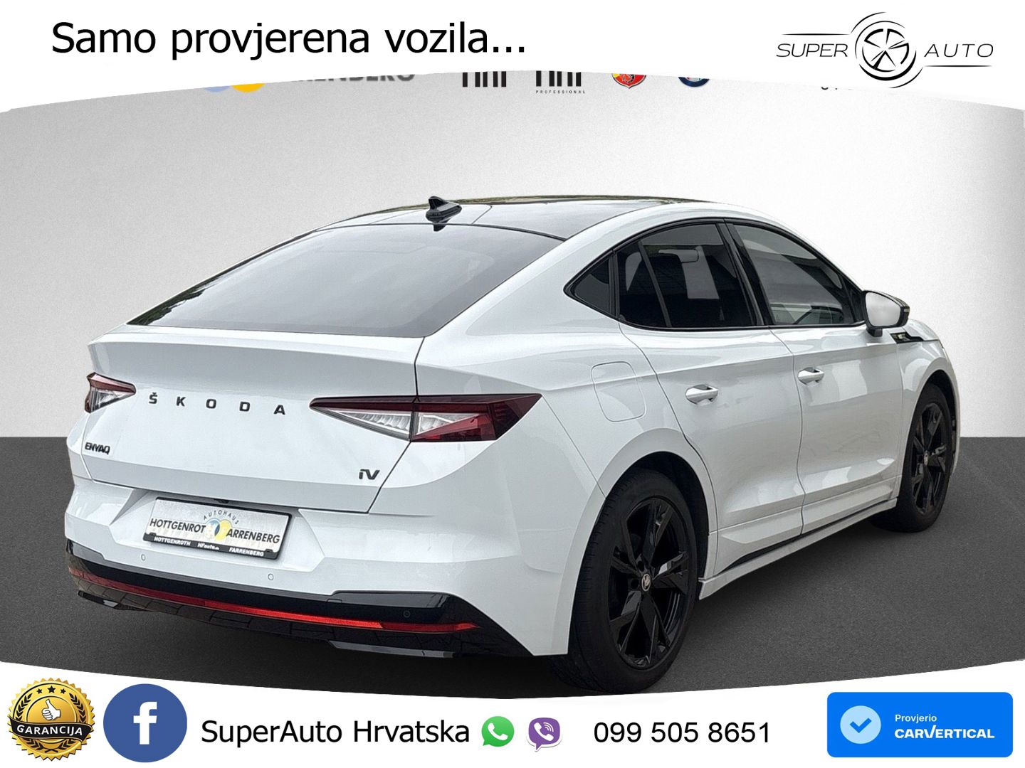 Škoda Enyaq Coupe iV RS 82 kWh (299 KS) AWD LED+GR SJED+ACC