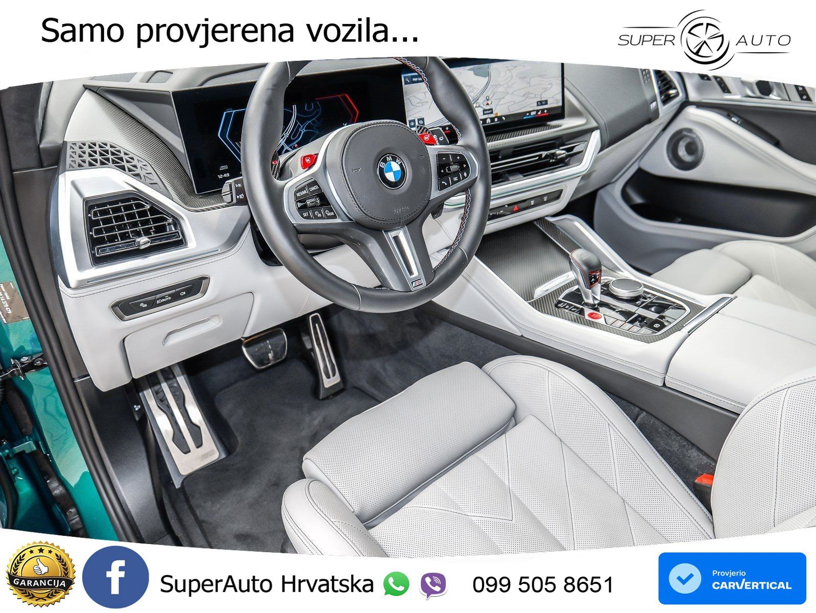 BMW XM 50e (476 KS) M xDrive M Steptronic LED+GR SJED+ACC