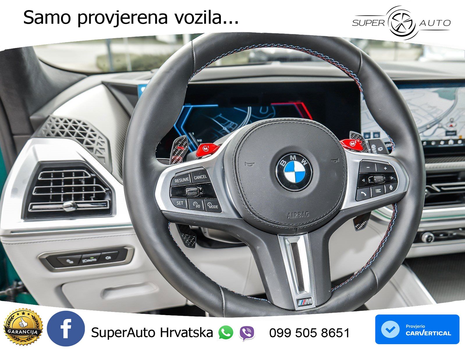 BMW XM 50e (476 KS) M xDrive M Steptronic LED+GR SJED+ACC