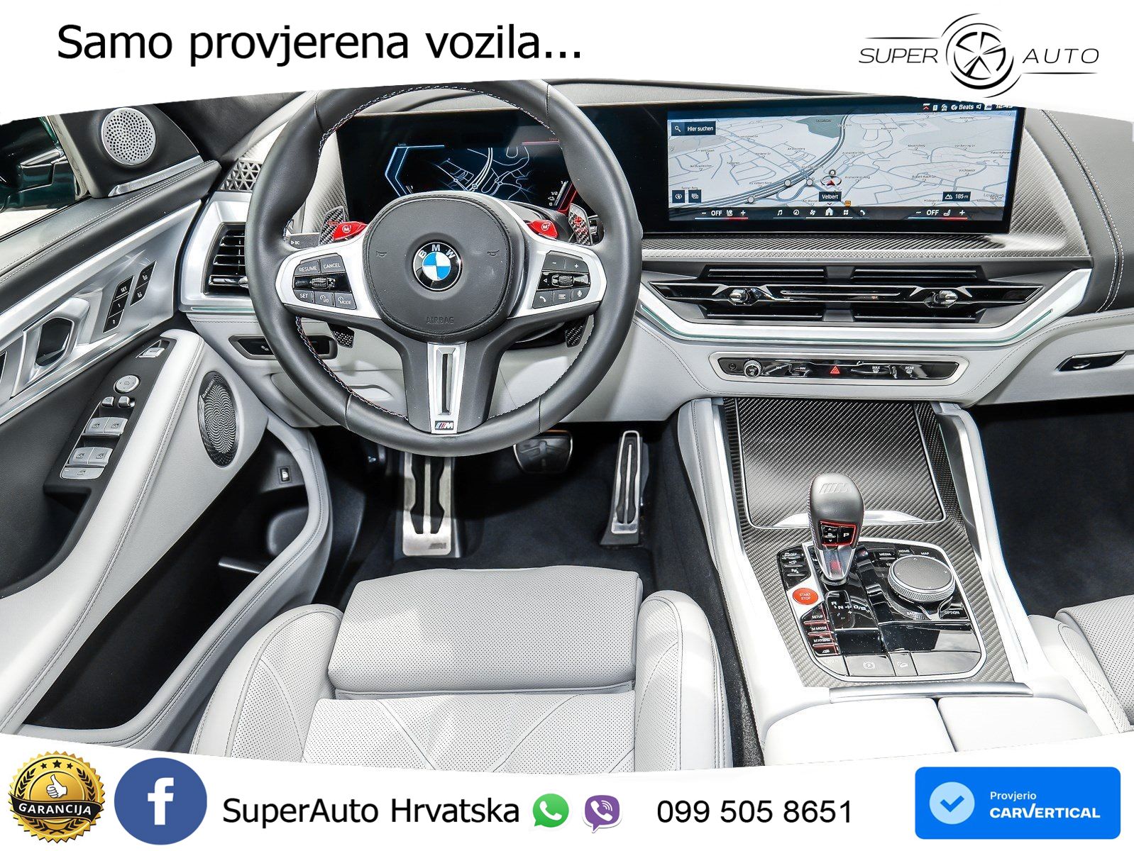 BMW XM 50e (476 KS) M xDrive M Steptronic LED+GR SJED+ACC