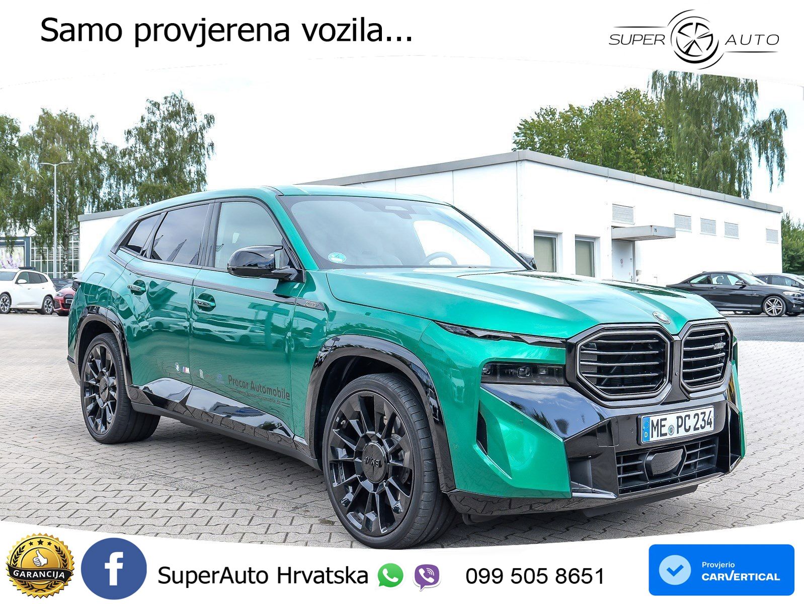 BMW XM 50e (476 KS) M xDrive M Steptronic LED+GR SJED+ACC