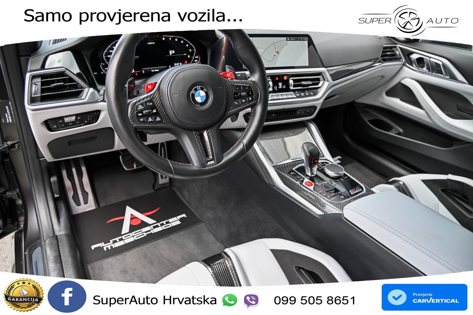BMW M4 Competition 3.0 (510 KS) xDrive Steptronic LED+GR SJED+ACC