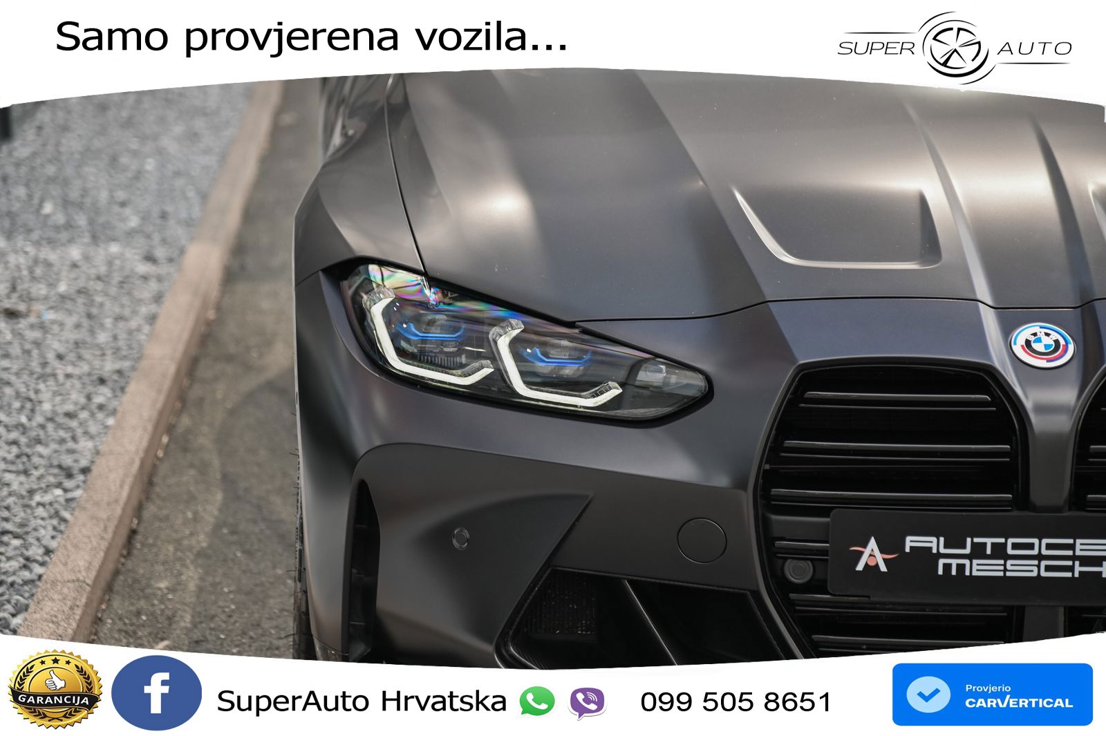 BMW M4 Competition 3.0 (510 KS) xDrive Steptronic LED+GR SJED+ACC