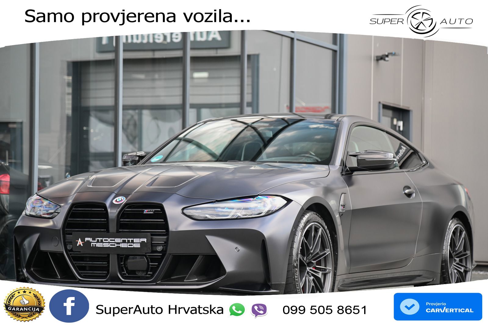 BMW M4 Competition 3.0 (510 KS) xDrive Steptronic LED+GR SJED+ACC