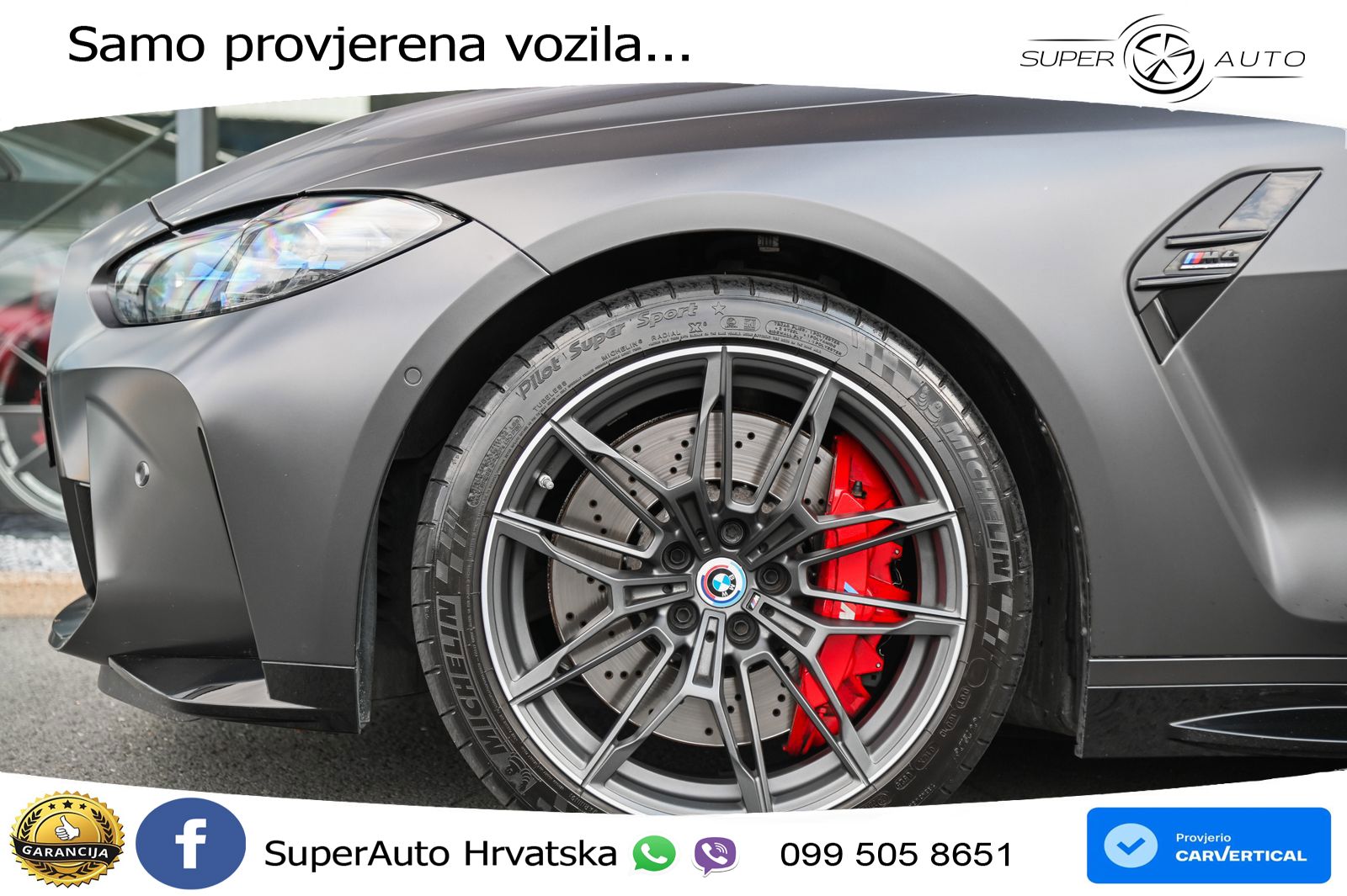 BMW M4 Competition 3.0 (510 KS) xDrive Steptronic LED+GR SJED+ACC