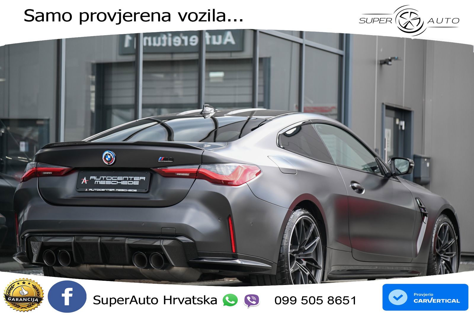 BMW M4 Competition 3.0 (510 KS) xDrive Steptronic LED+GR SJED+ACC