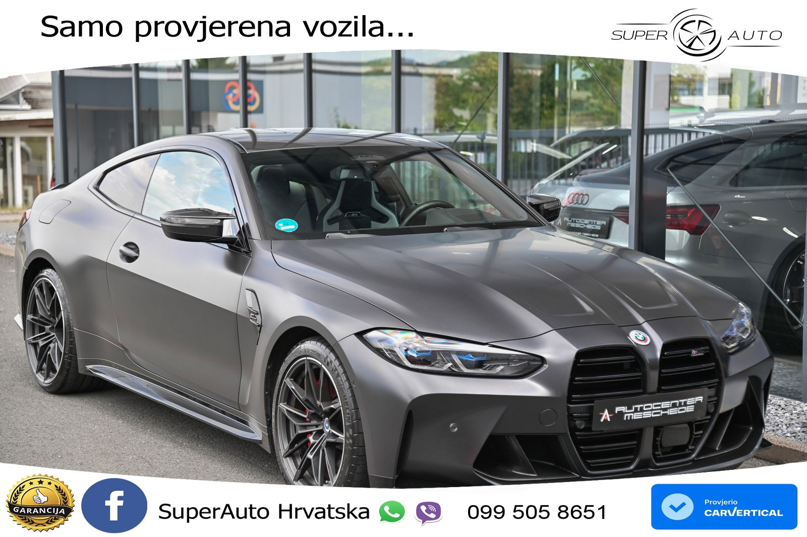 BMW M4 Competition 3.0 (510 KS) xDrive Steptronic LED+GR SJED+ACC