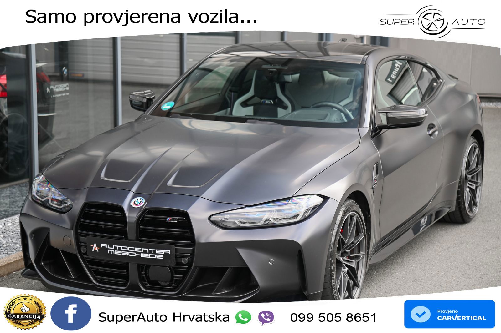 BMW M4 Competition 3.0 (510 KS) xDrive Steptronic LED+GR SJED+ACC