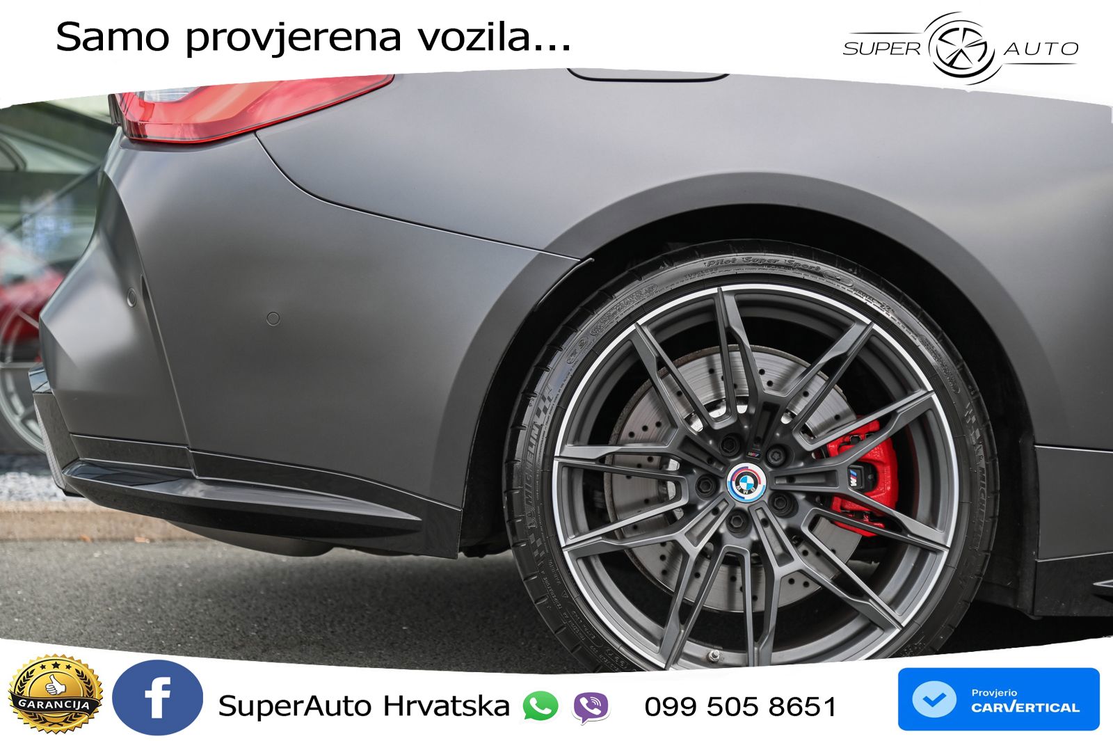 BMW M4 Competition 3.0 (510 KS) xDrive Steptronic LED+GR SJED+ACC