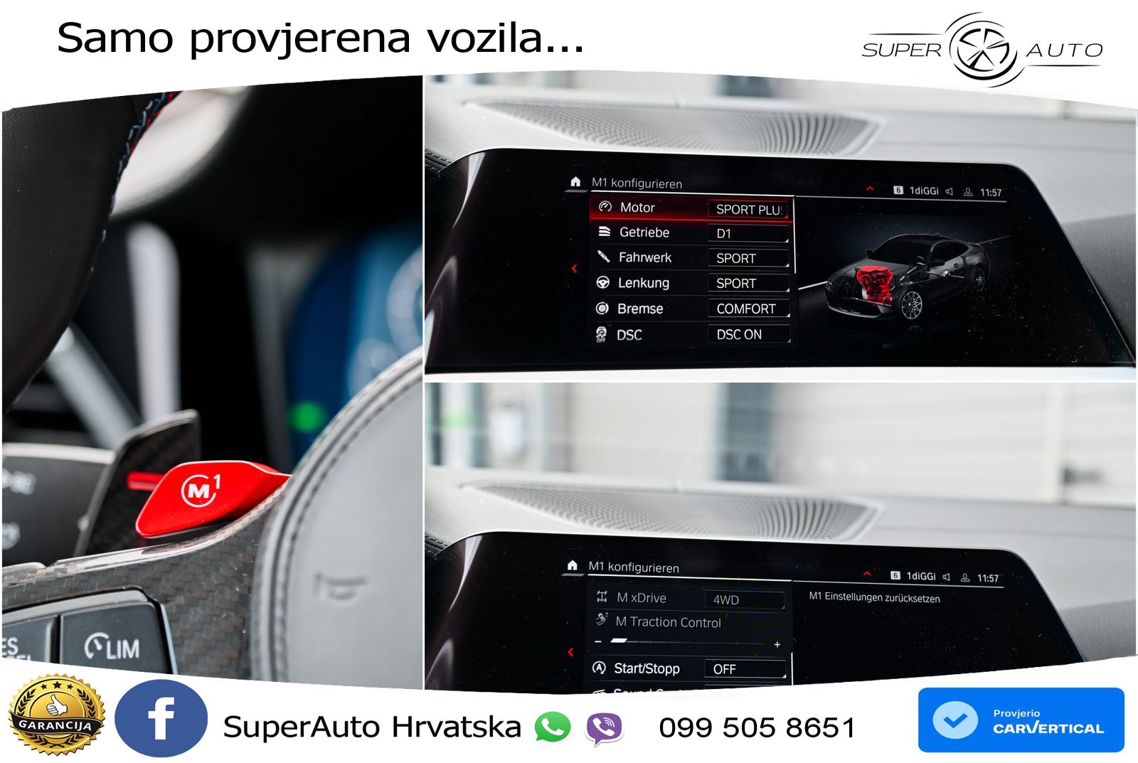 BMW M4 Competition 3.0 (510 KS) xDrive Steptronic LED+GR SJED+ACC