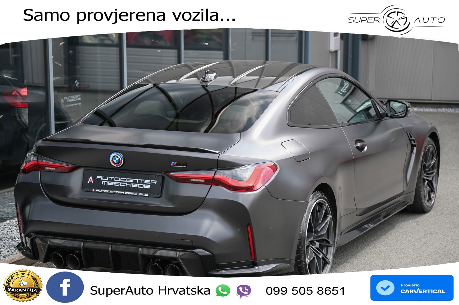 BMW M4 Competition 3.0 (510 KS) xDrive Steptronic LED+GR SJED+ACC