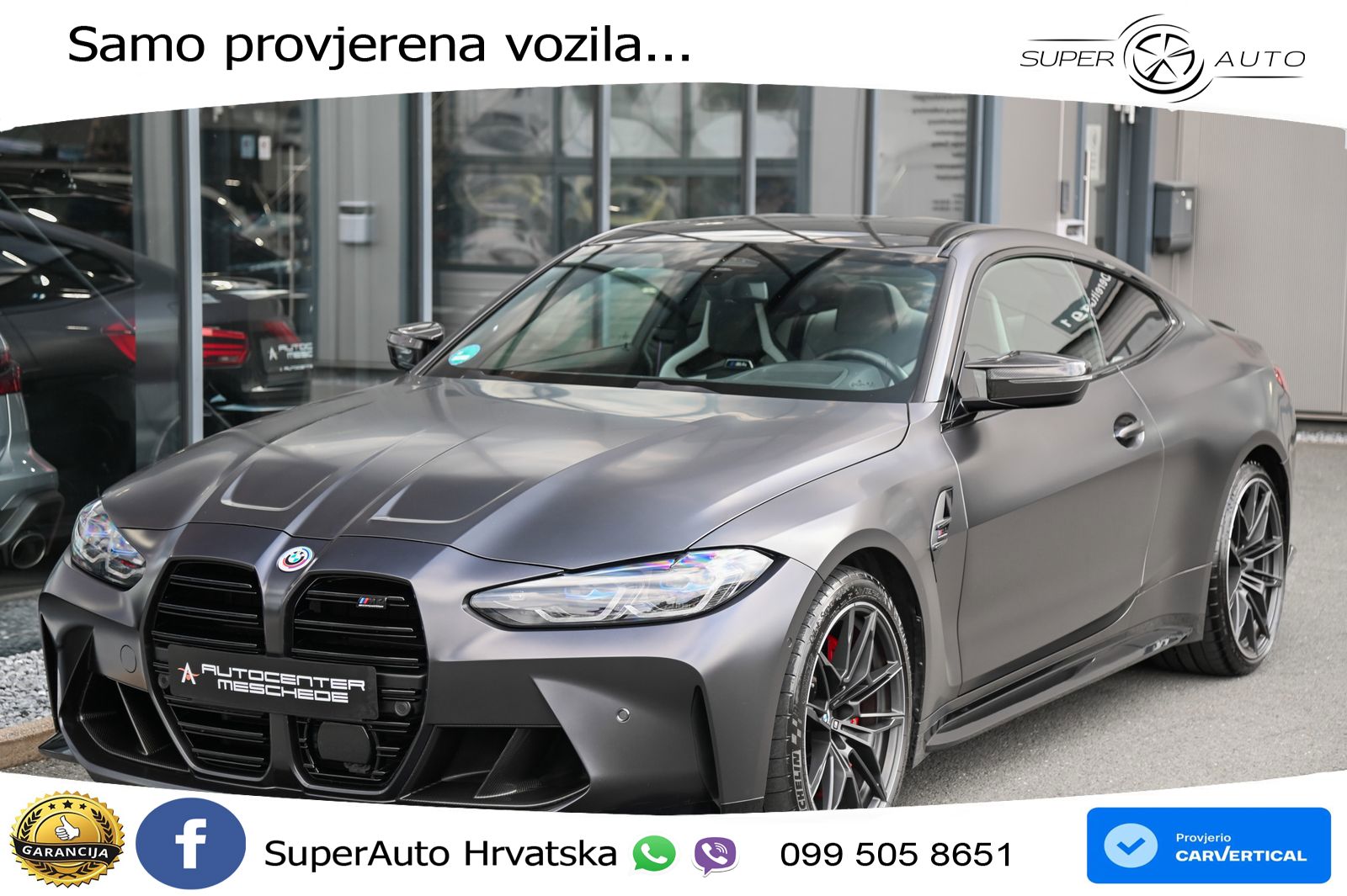 BMW M4 Competition 3.0 (510 KS) xDrive Steptronic LED+GR SJED+ACC
