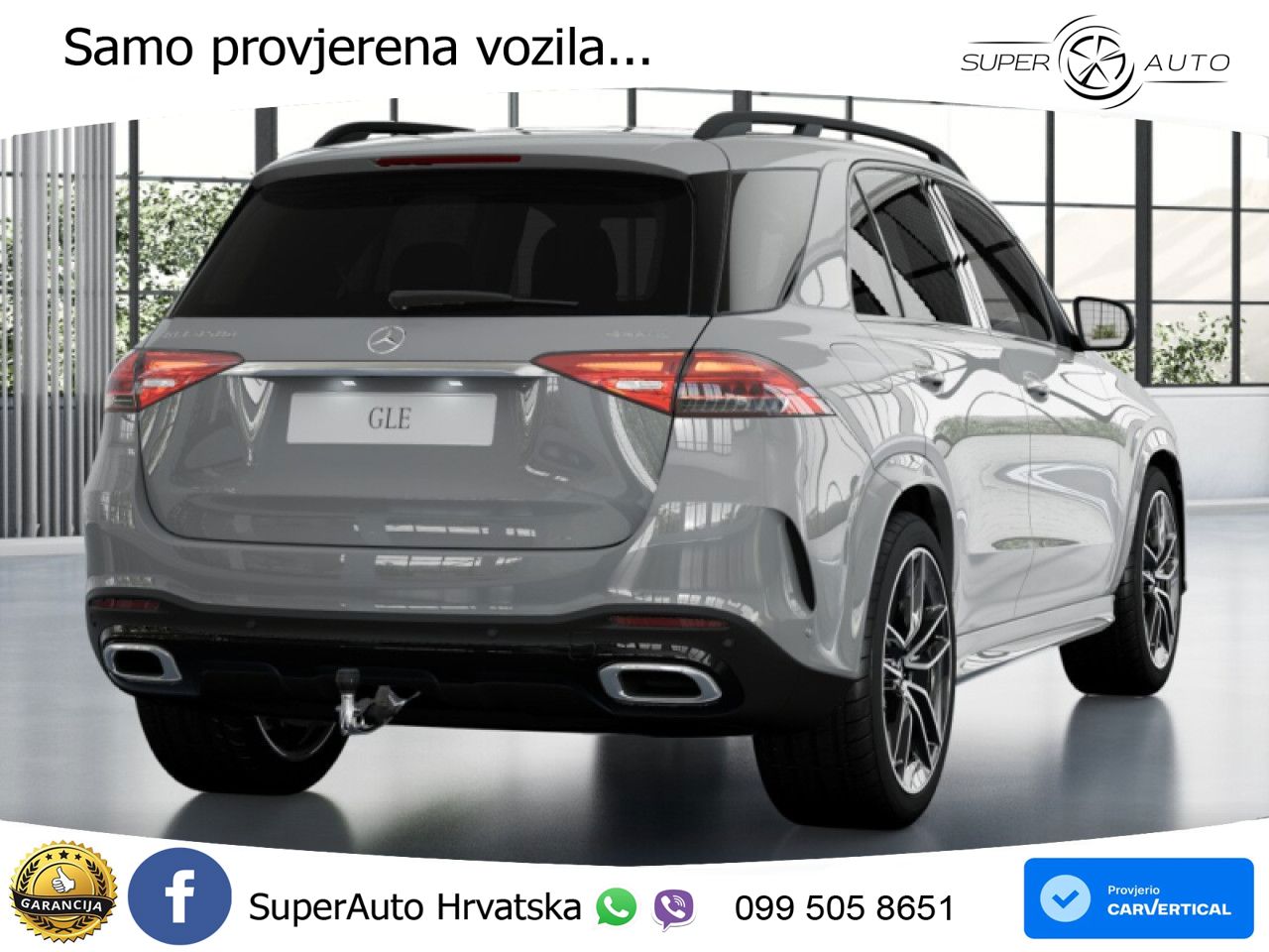 Mercedes GLE 450d (367 KS) EQ Boost 4MATIC 9G-TRONIC AMG LED+GR SJED+ACC