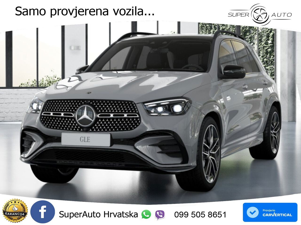 Mercedes GLE 450d (367 KS) EQ Boost 4MATIC 9G-TRONIC AMG LED+GR SJED+ACC