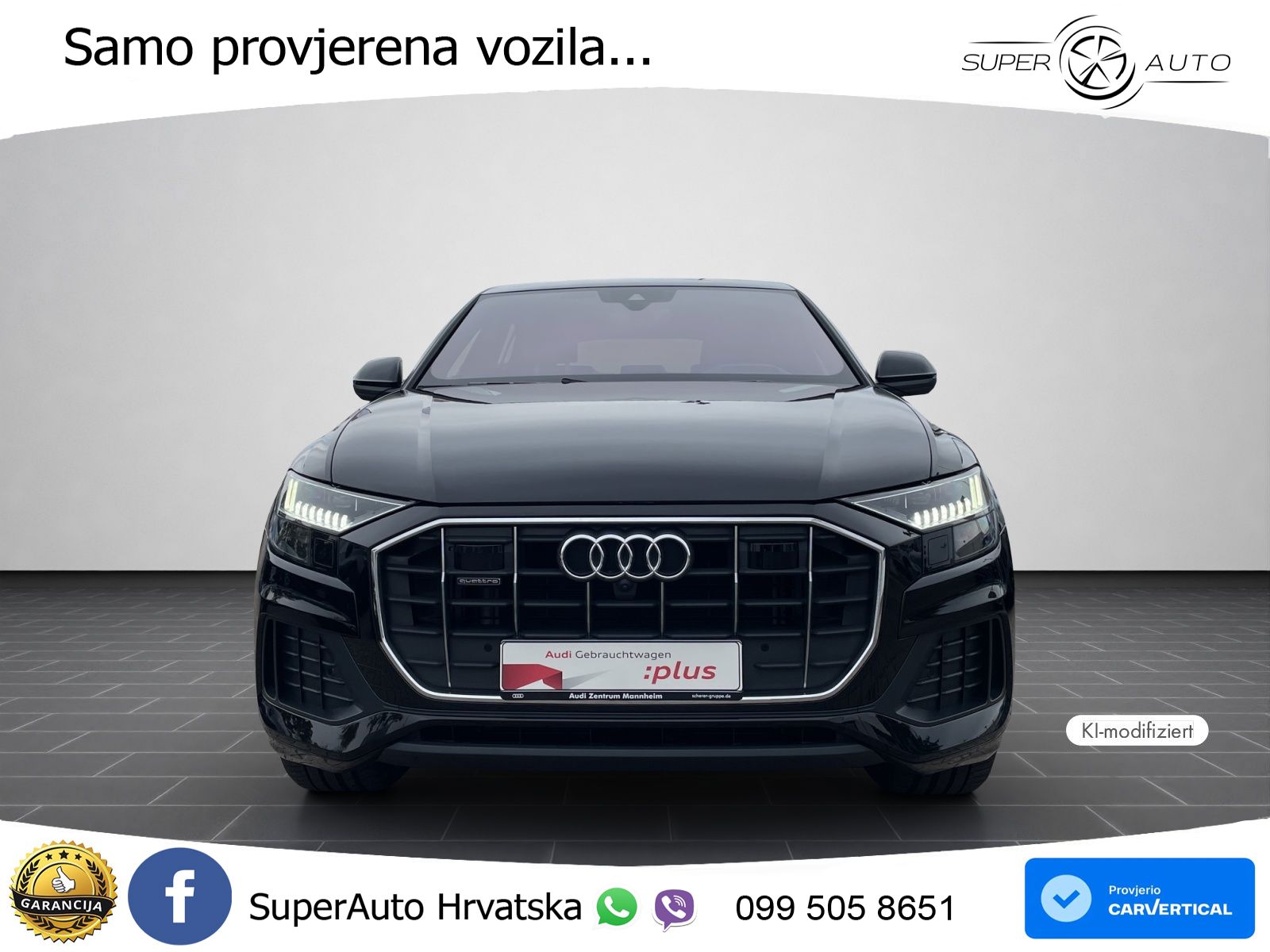 Audi Q8 50 TDI V6 (286 KS) quattro Tiptronic