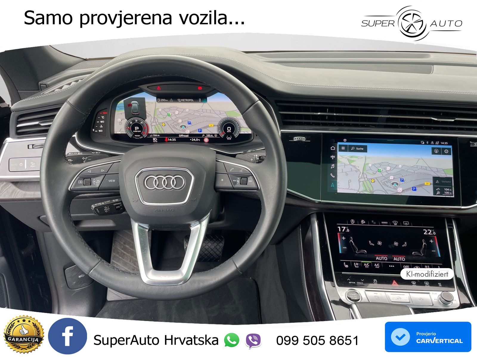 Audi Q8 50 TDI V6 (286 KS) quattro Tiptronic
