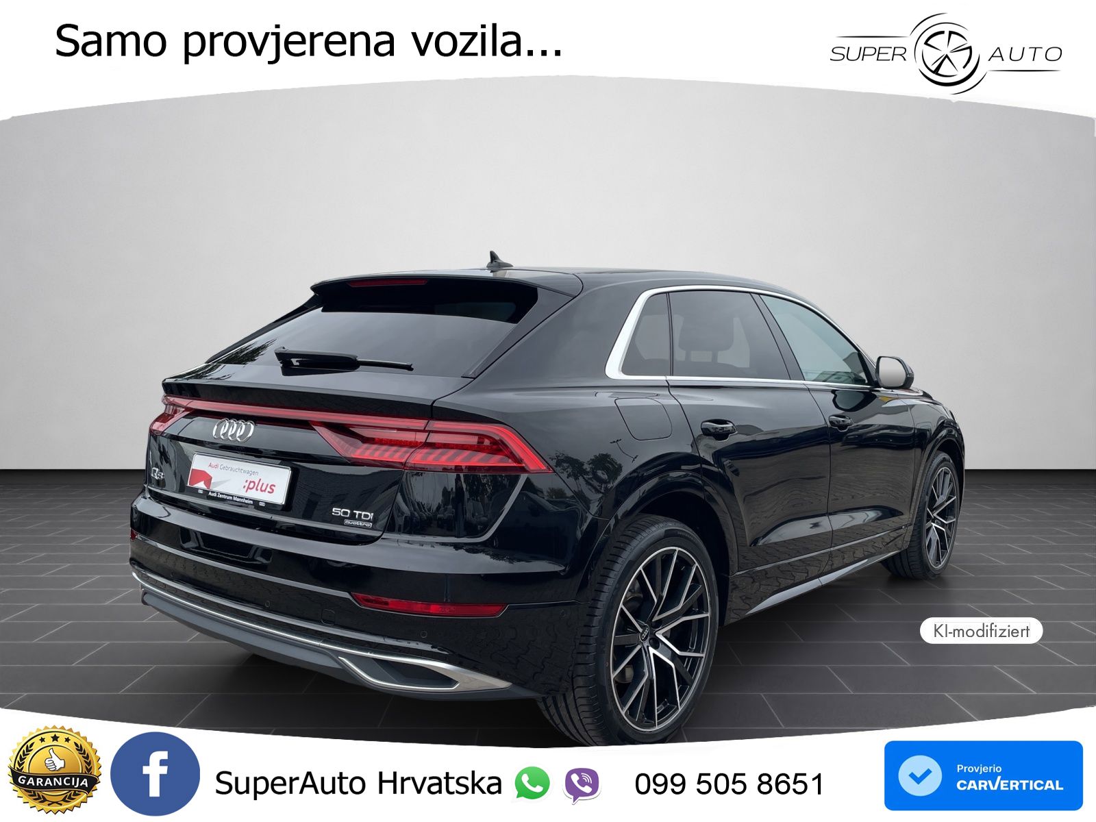 Audi Q8 50 TDI V6 (286 KS) quattro Tiptronic