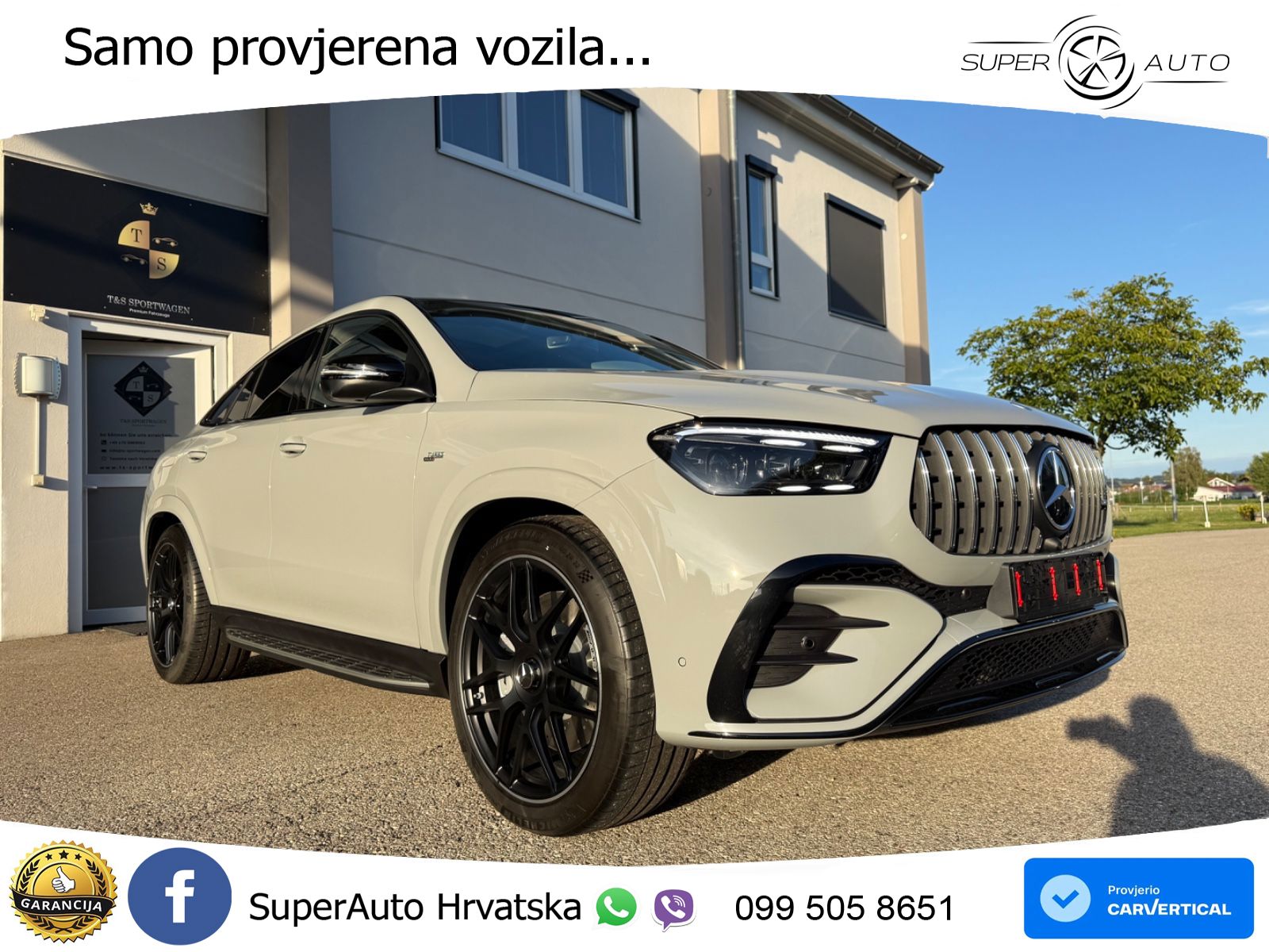 Mercedes AMG GLE Coupe 53 (435 KS) EQ Boost 4MATIC+ AMG SPEEDSHIFT TCT 9G LED+GR SJED+ACC