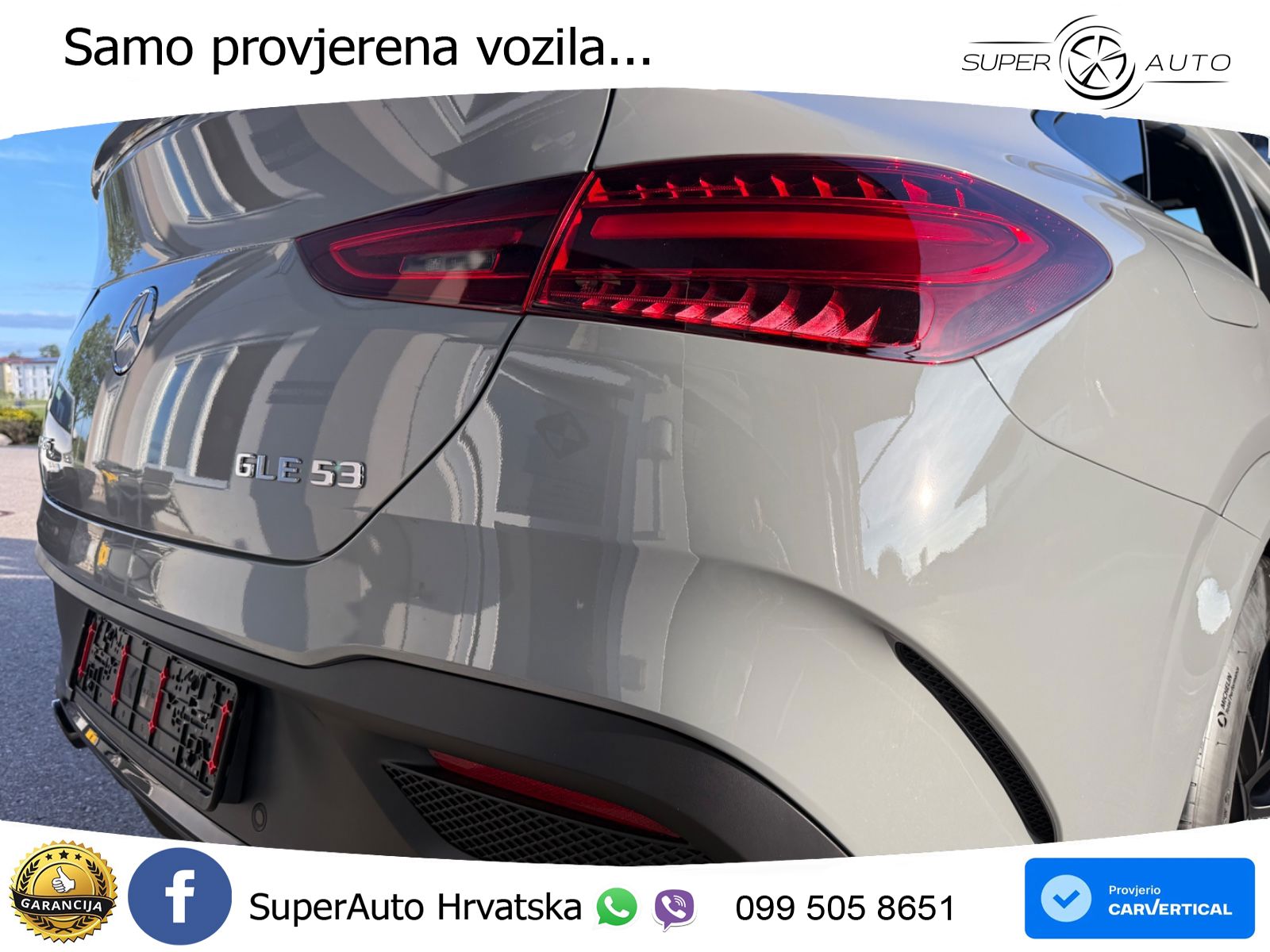 Mercedes AMG GLE Coupe 53 (435 KS) EQ Boost 4MATIC+ AMG SPEEDSHIFT TCT 9G LED+GR SJED+ACC