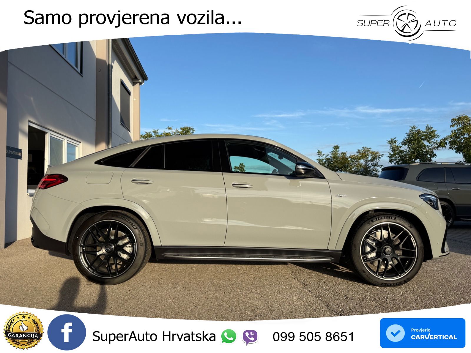 Mercedes AMG GLE Coupe 53 (435 KS) EQ Boost 4MATIC+ AMG SPEEDSHIFT TCT 9G LED+GR SJED+ACC