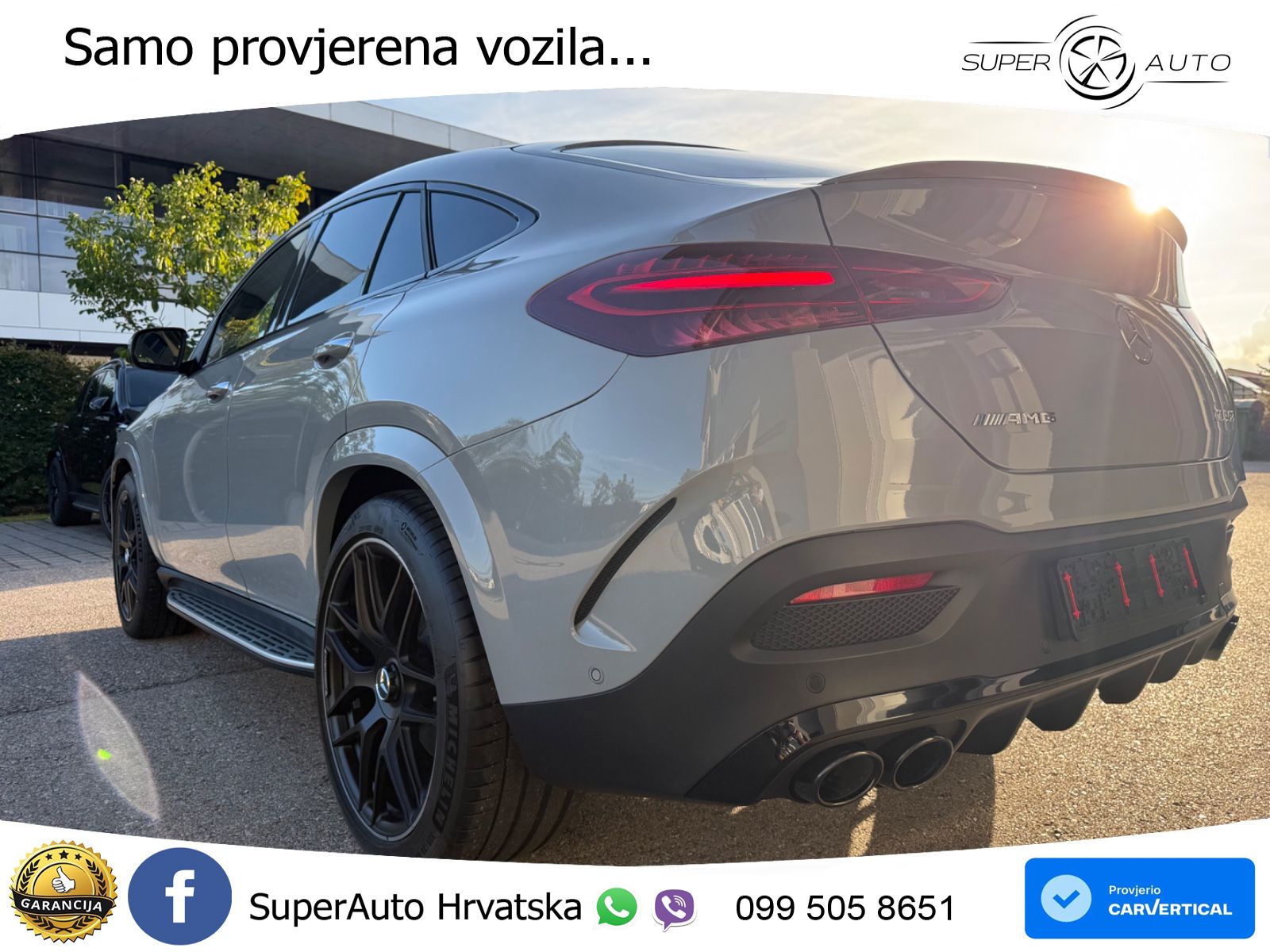 Mercedes AMG GLE Coupe 53 (435 KS) EQ Boost 4MATIC+ AMG SPEEDSHIFT TCT 9G LED+GR SJED+ACC