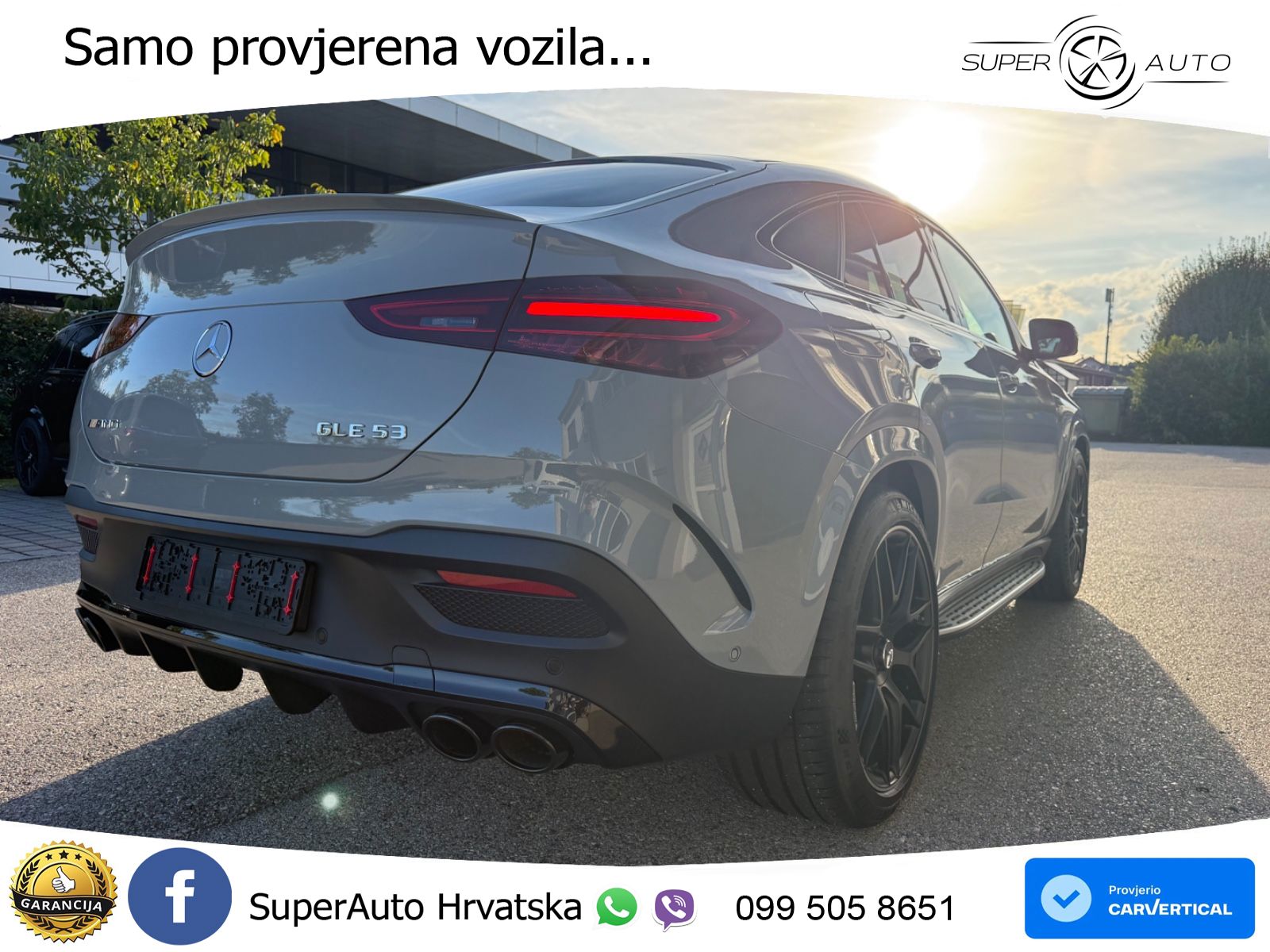 Mercedes AMG GLE Coupe 53 (435 KS) EQ Boost 4MATIC+ AMG SPEEDSHIFT TCT 9G LED+GR SJED+ACC