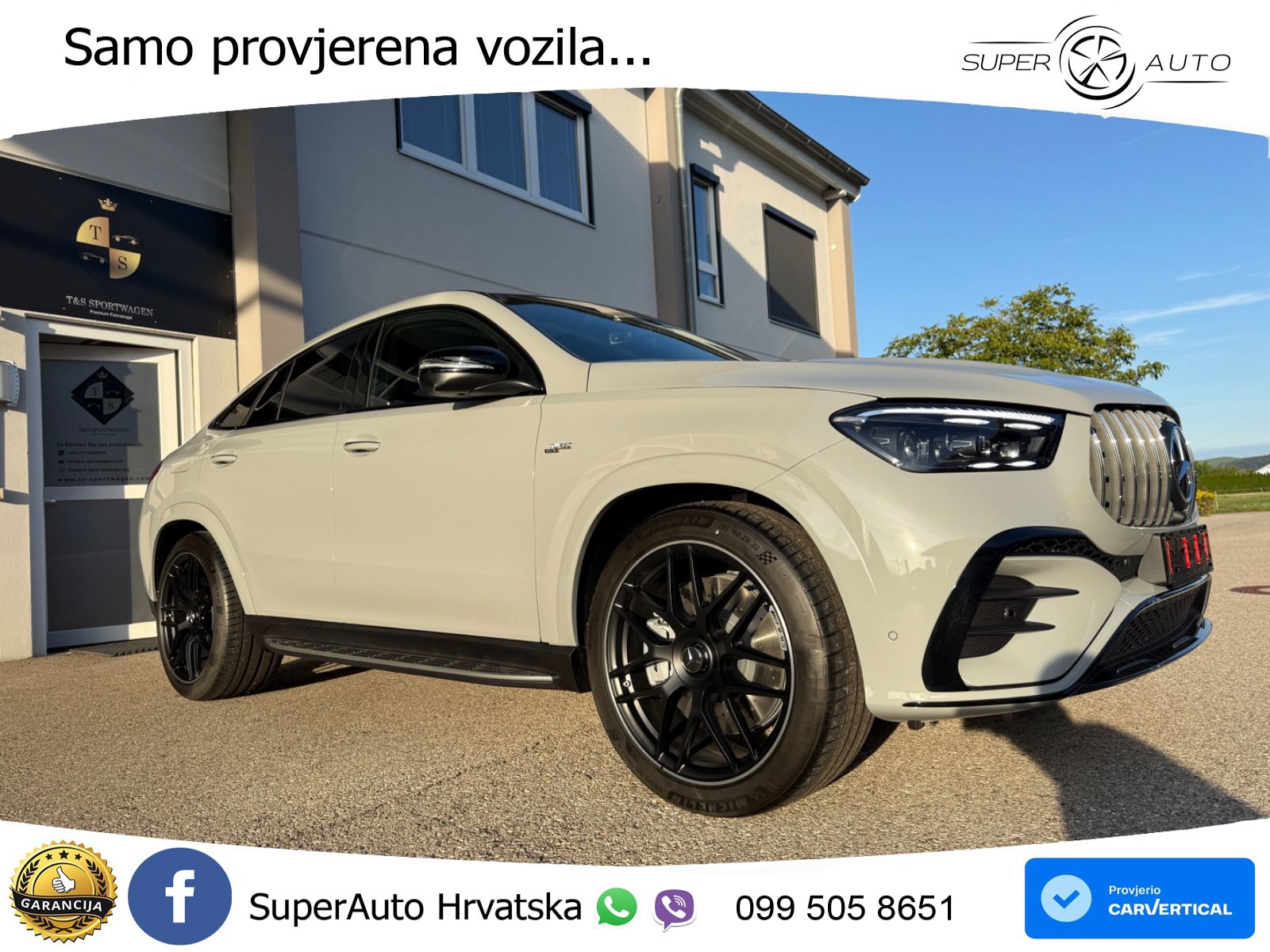 Mercedes AMG GLE Coupe 53 (435 KS) EQ Boost 4MATIC+ AMG SPEEDSHIFT TCT 9G LED+GR SJED+ACC