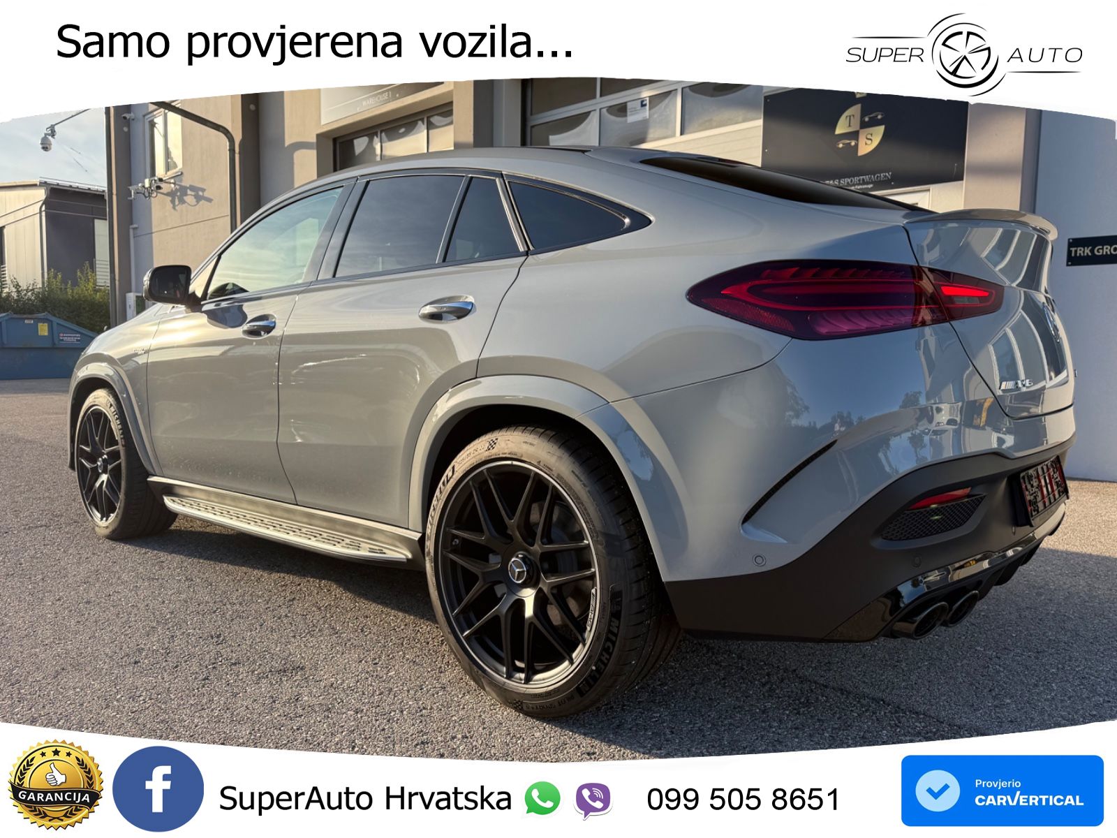 Mercedes AMG GLE Coupe 53 (435 KS) EQ Boost 4MATIC+ AMG SPEEDSHIFT TCT 9G LED+GR SJED+ACC