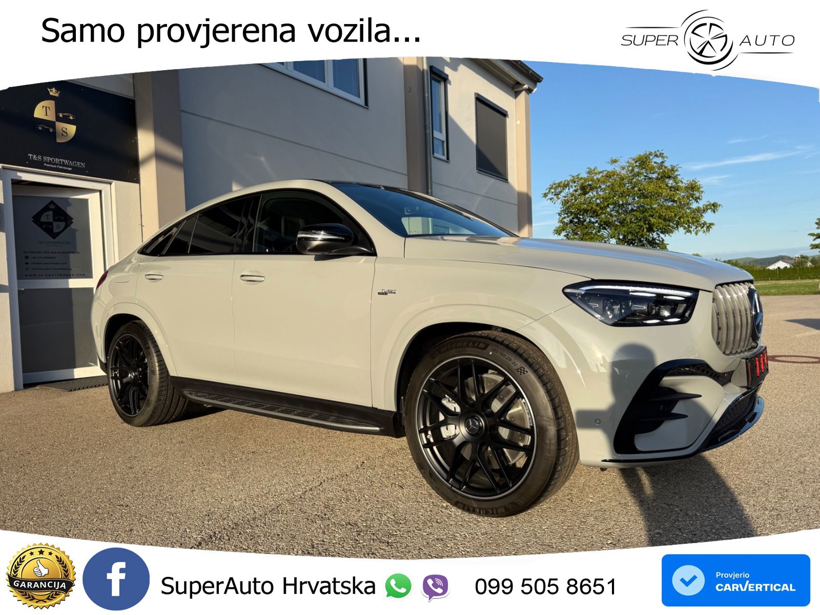 Mercedes AMG GLE Coupe 53 (435 KS) EQ Boost 4MATIC+ AMG SPEEDSHIFT TCT 9G LED+GR SJED+ACC