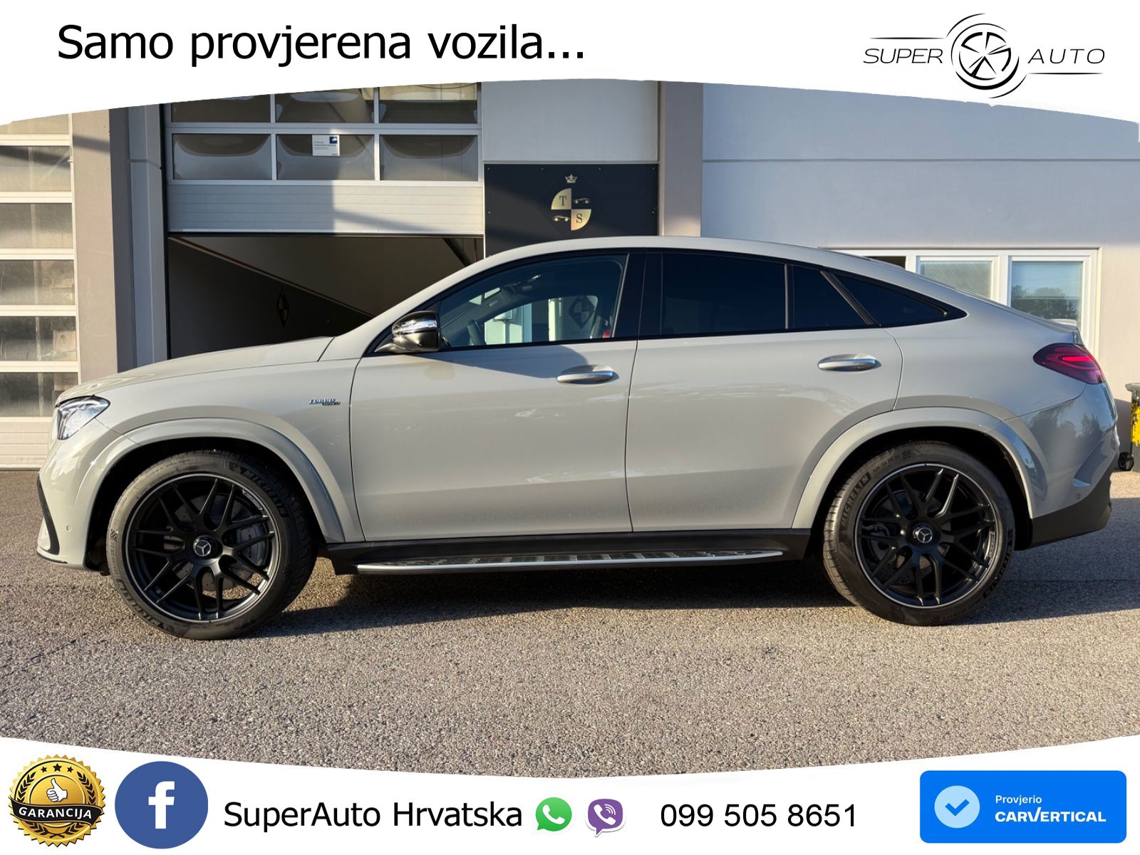 Mercedes AMG GLE Coupe 53 (435 KS) EQ Boost 4MATIC+ AMG SPEEDSHIFT TCT 9G LED+GR SJED+ACC